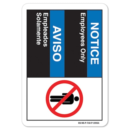 ANSI Notice, 10 Height, 14 Width, Decal